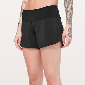 Lululemon Run Times Short 4” Black